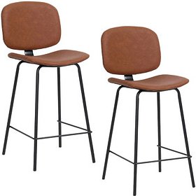 2 meet powered by PAPERFLOW Barhocker VINTAGE THVINX2.01.16 braun Kunstleder