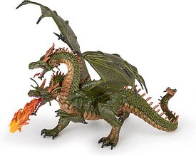 papo 36019 Zweiköpfiger Drache Spielfigur