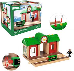BRIO® Sprechender Bahnhof 33578 Spielzeugeisenbahnen-Zubehör