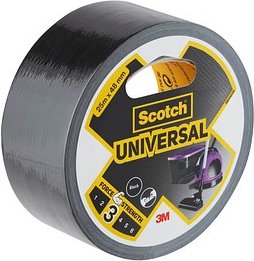 Scotch Universal Gewebeband schwarz 48,0 mm x 25,0 m 1 Rolle
