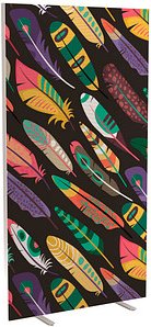 PAPERFLOW Trennwand easyScreen Colour, 60133 bunt 94,0 x 173,4 cm, 1 St.
