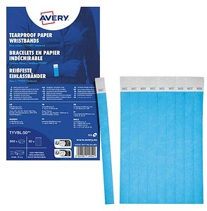 Thumbnail - AVERY Zweckform Eintrittsbänder blau, 500 St.