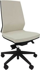 Thumbnail - Quadrifoglio Bürostuhl Omnia Stoff beige, Gestell schwarz