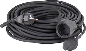 Thumbnail - as-Schwabe Baustellen Verlängerungskabel 50,0 m schwarz