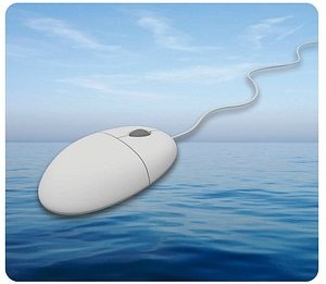 Fellowes Mousepad Blauer Ozean