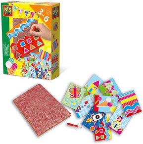 SES Creative® Ich lerne prickeln Lernspiel, 1 St.