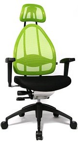 Topstar Bürostuhl Open Art® 2010, OPA0T B920 Stoff grün, Gestell schwarz