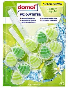 domol Lemonfrische WC-Duftspüler Limette, 2,0 St.