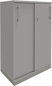 fm Schiebetürenschrank Oldenburg, 4260429767212 lichtgrau 2 Fachböden 80,0 cm 113,3 cm