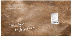 Thumbnail - SIGEL Glas-Magnettafel artverum® 91,0 x 46,0 cm Used-Bronze