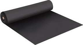 Hamat Riefen-Gummimatte schwarz 100,0 x 1000,0 cm