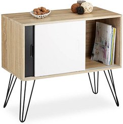 Thumbnail - relaxdays Kommode, 10020348_0 braun 80,0 x 40,0 x 70,0 cm