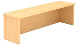 HAMMERBACHER Thekenaufsatz WB12 gerade, ahorn 120,0 x 32,0 x 35,0 cm