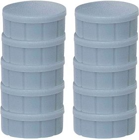 MAUL Magnete grau, Kunststoff Ø 1,5 cm, 10 St.