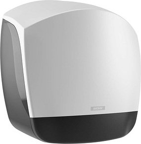 KATRIN Toilettenpapierspender S 82117 schwarz, weiß Kunststoff