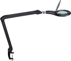 Thumbnail - MAUL MAULmakro LED Lupenleuchte schwarz 8 W mit Tischklemme