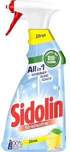 Sidolin All in 1 Zitrus Glasreiniger 0,5 l