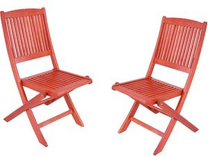 Thumbnail - Garden Pleasure Gartenstühle STOCKHOLM braun, 2 St.