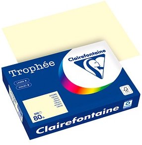 Clairefontaine Kopierpapier Trophée sand DIN A4 80 g/qm 500 Blatt
