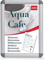 nobo Klapprahmen silber 97,6 x 139,0 cm, 1 St.