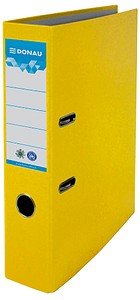 DONAU Öko Ordner gelb Karton 7,5 cm DIN A4, 1 St.