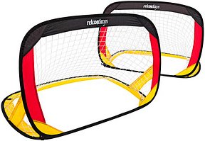 Thumbnail - relaxdays Fußballtor Pop-up mehrfarbig , 2 St.