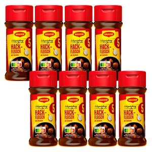 Maggi® Hackfleisch mit Zwiebeln Gewürzmischung, 8x 75,0 g