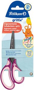 Pelikan Papierschere griffix® lila-rosa 14,0 cm