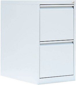 LÜLLMANN Hängeregistraturschrank signalweiß 2 Schubladen 40,0 x 62,0 x 70,5 cm