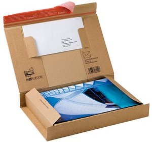 ColomPac® Versandkartons CP066.04 34,3 x 22,3 x 5,0 cm, 20 St.