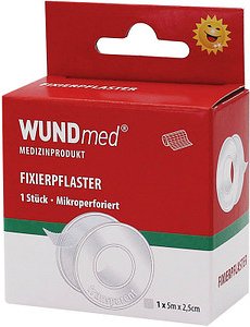 WUNDmed® Heftpflaster 02-089 transparent 2,5 cm x 5,0 m, 1 St.