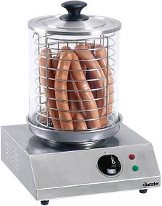 Bartscher eckig Würstchenwärmer