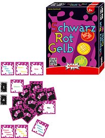 AMIGO Schwarz Rot Gelb Kartenspiel