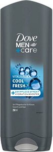 Dove Men Cool Fresh 3in1 Duschgel & Shampoo 250 ml