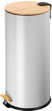Echtwerk Tretpedal Mülleimer 30,0 l hellgrau, 1 St.
