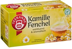 TEEKANNE Kamille-Fenchel Tee 20 Portionen
