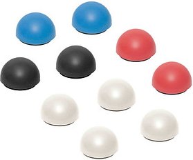 MAUL Kegelmagnete farbsortiert, Kunststoff Ø 3,0 cm, 10 St.