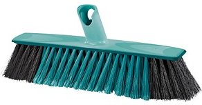 LEIFHEIT Besenkopf Xtra Clean türkis/schwarz Kunststoff 33,0 cm breit
