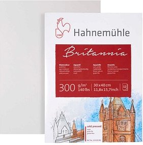 HAHNEMÜHLE Aquarellblock 30,0 x 40,0 cm