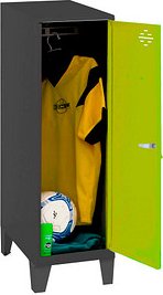 Simonrack Spind SIMONLOCKER DISM anthrazit, grün 8425437121685, 1 Schließfach 40,0 x 50,0 x 101,5 cm