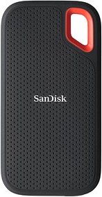 Thumbnail - SanDisk Extreme Portable SSD V2 4 TB externe SSD-Festplatte schwarz, orange