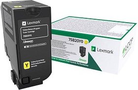 Lexmark 75B20Y0 gelb Toner