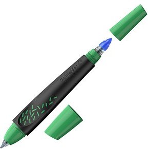 Thumbnail - Schneider Breeze Tintenroller schwarz-grün 0,6 mm, Schreibfarbe: blau, 1 St.