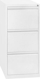 Gürkan Hängeregistraturschrank verkehrsweiß 3 Schubladen 40,0 x 62,0 x 101,0 cm, 1 St.