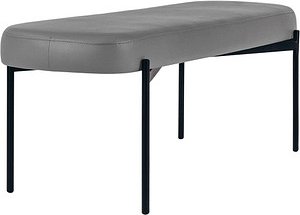 Thumbnail - meet powered by PAPERFLOW Sitzbank GAIA L GBOLC.01.14 grau Kunstleder 118,0 cm