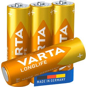 Thumbnail - 4 VARTA Batterien LONGLIFE Mignon AA 1,5 V