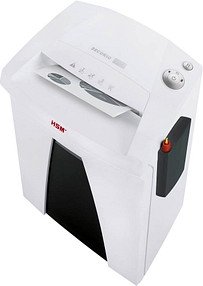 Thumbnail - HSM SECURIO B24 - externer autom. Öler Aktenvernichter mit Partikelschnitt P-5, 1,9 x 15 mm, bis 11 Blatt, weiß