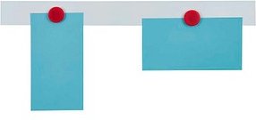 Thumbnail - FRANKEN Magnetleiste weiß 5,0 x 50,0 cm, 10 St.