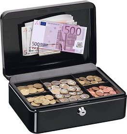 Printus Geldkassette 145321PR Größe 3 schwarz