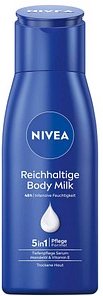 NIVEA Reichhaltige Body Milk Bodylotion 75,0 ml